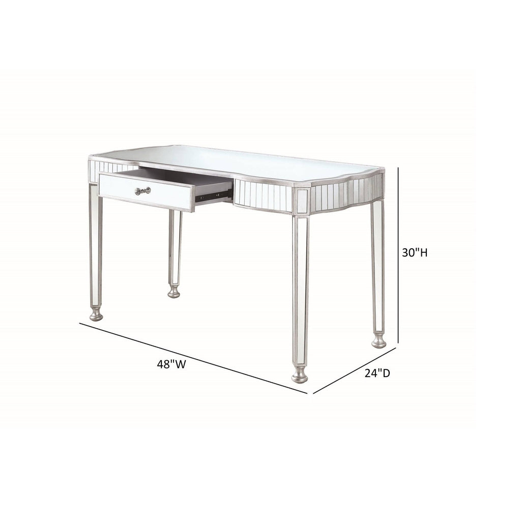Antique Silver Writing Desk X77736