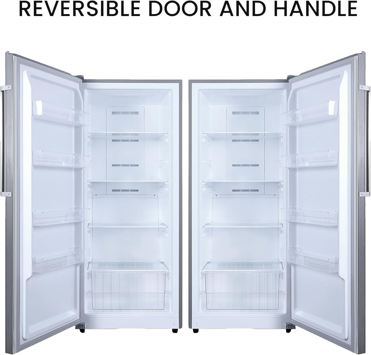 28in Wide Stainless Upright Freezer E70443