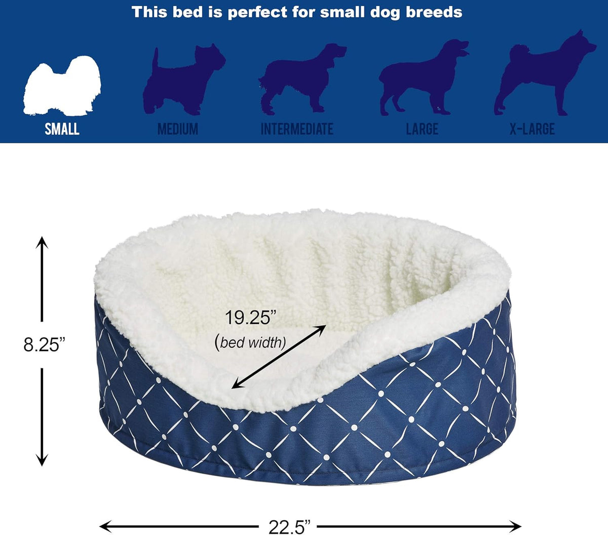 Small Orthopedic Pet Bed S137