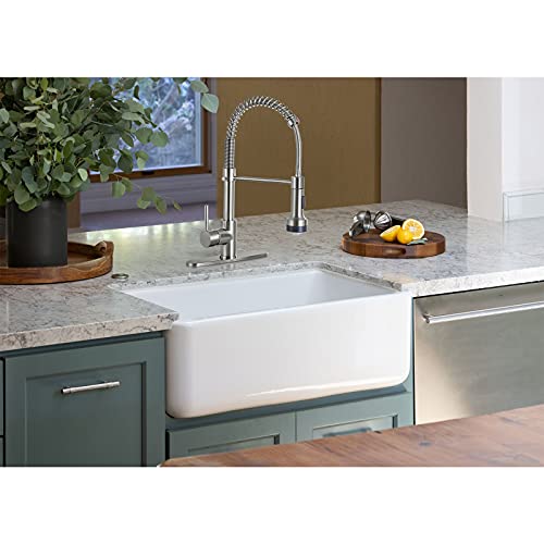 Matte Black Pull Down Sprayer Kitchen Faucet E773