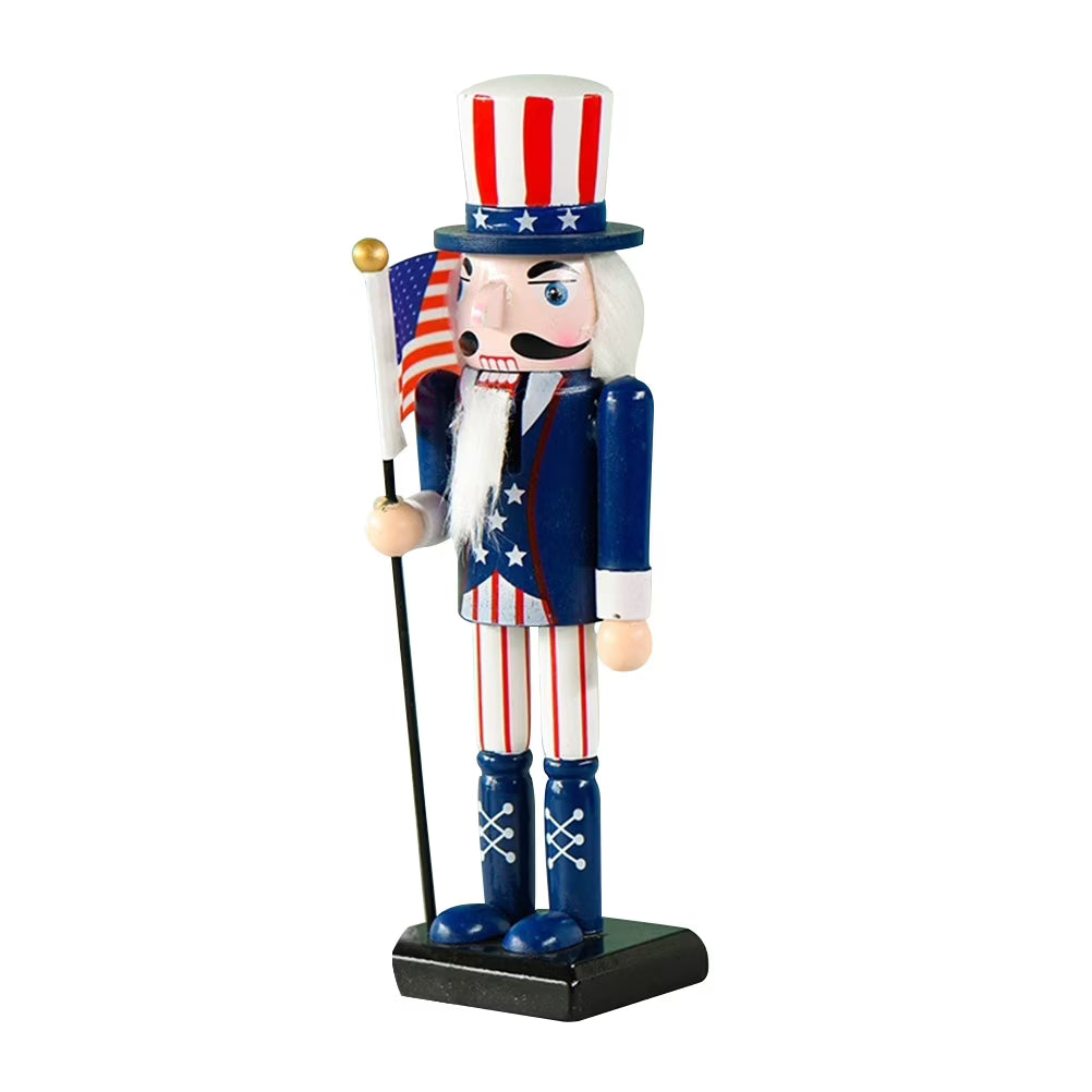 Independence Day Nutcracker Doll Ornament E55502