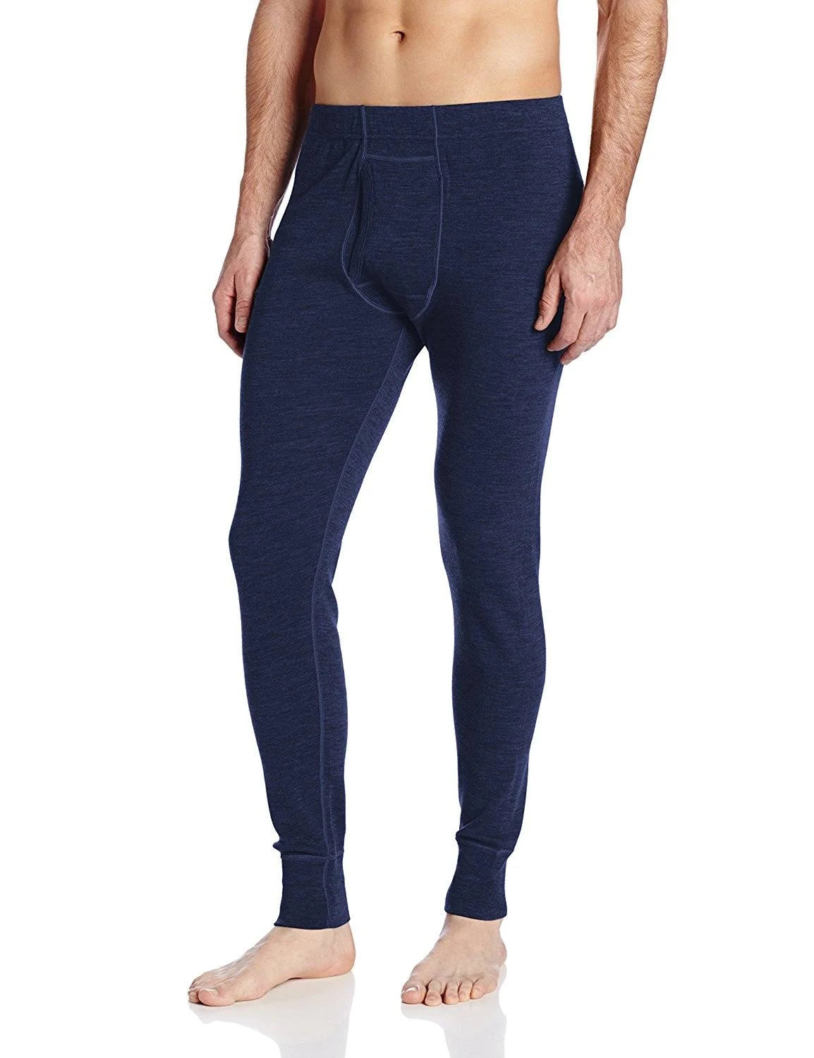 Navy Midweight Wool Bottom Q3132