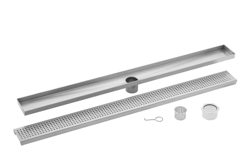 26x22 Stainless Steel Linear Shower Drain K654