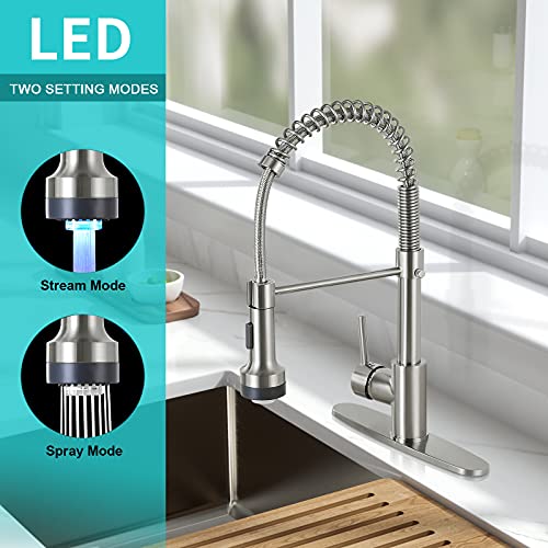 Matte Black Pull Down Sprayer Kitchen Faucet E773