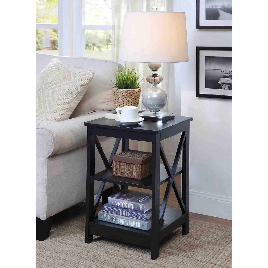 Cobalt Blue X-Base End Table S22281