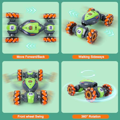 Gesture Sensing RC Stunt Car with Light & Music Z4737