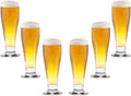 Clear 10.5 Oz Pilsner Glasses Set of 6 Q512