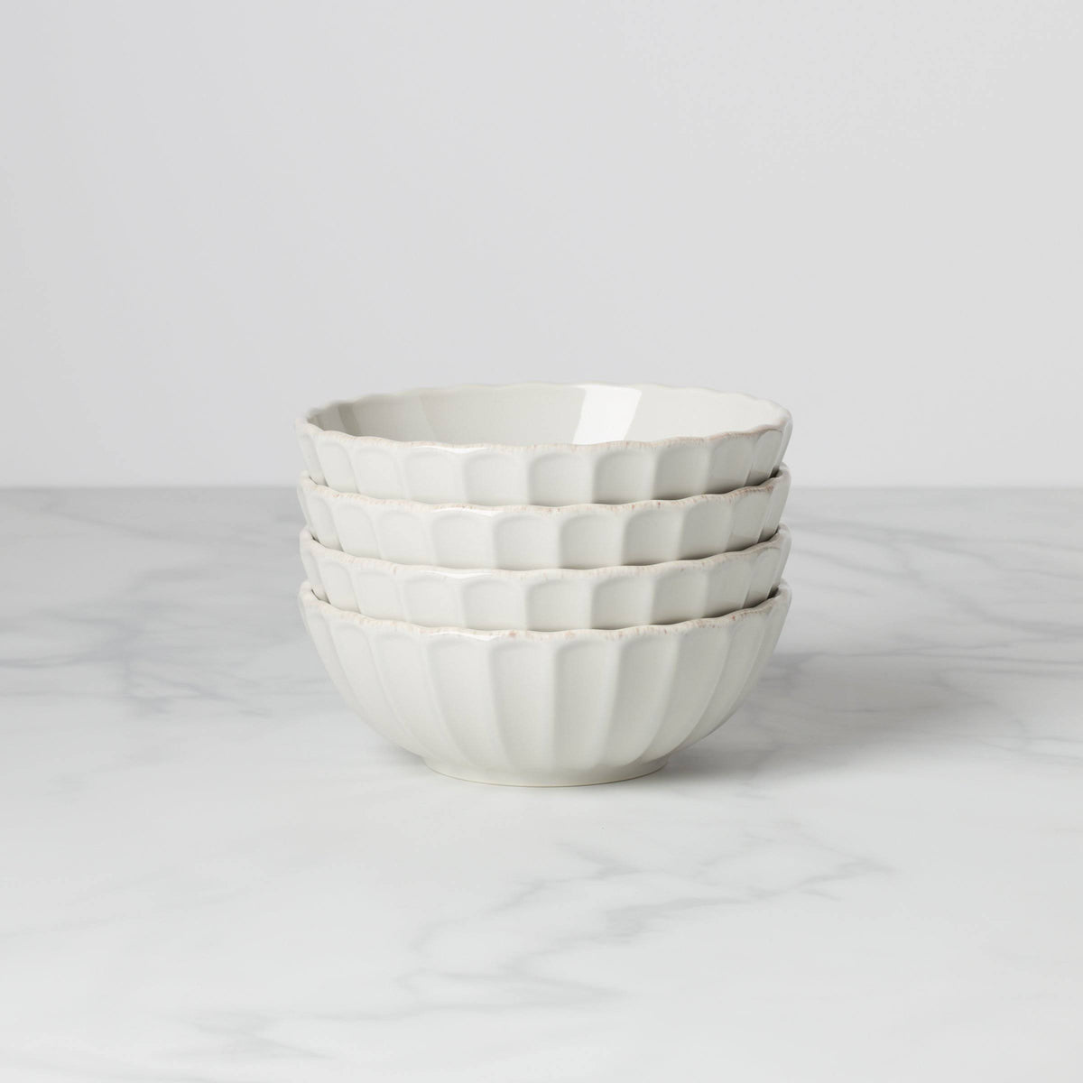 4-Piece Scallop Bowl Set P18449