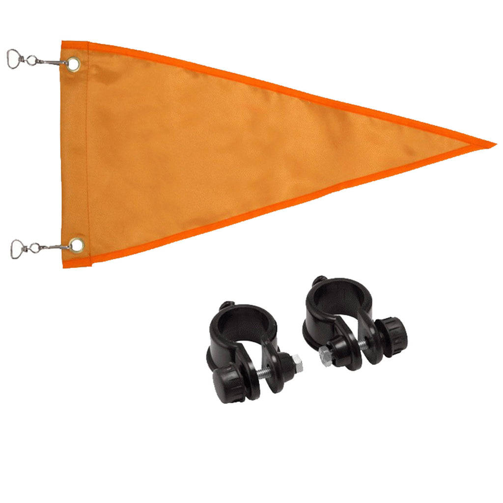 RGB LED Whip Antenna with Flag 4ft D103