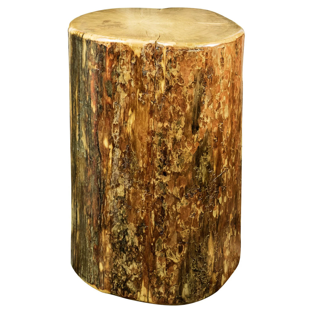 Brown Wood Cowboy Stump D680