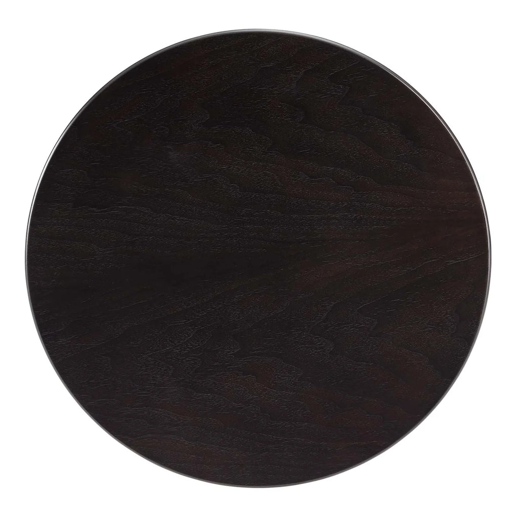 20" Round Side Table White Walnut Q703479