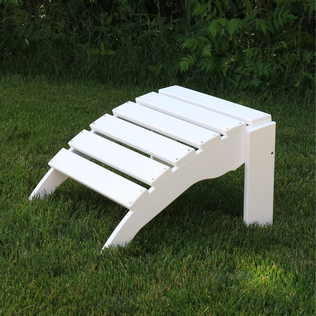 White Twin Ottoman A981