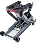 3000Lb Triple Lift Garage Jack, Black Z5226