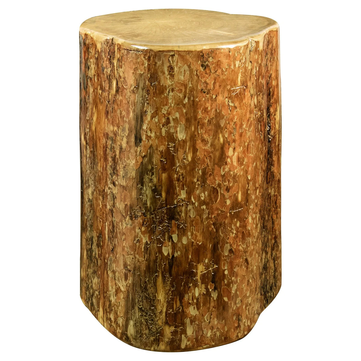 Brown Wood Cowboy Stump D680
