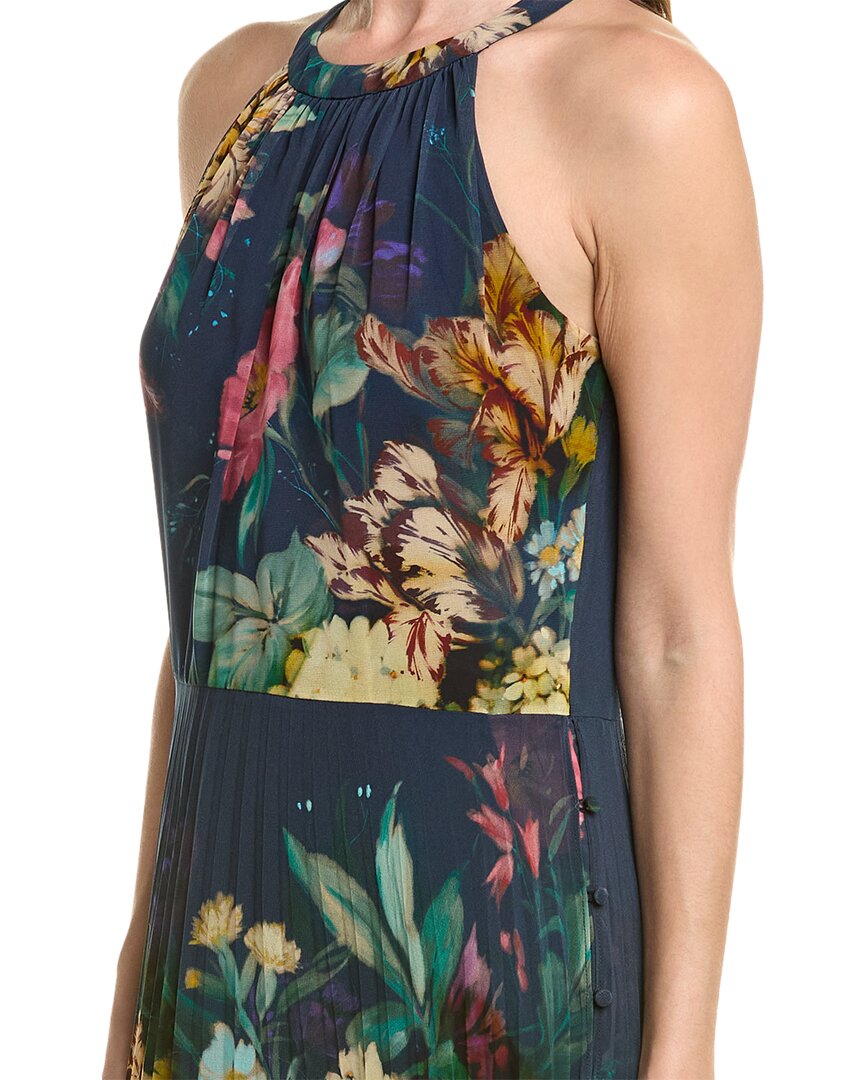 Blue Chiffon Gown L7375