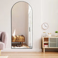 71"×28" Large Full Length Mirror with Stand, Black K38202