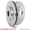 Front Drilled & Slotted Rotors P179316