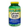Calcium Citrate 600 Mg 300 Count Dietary Supplement I4913
