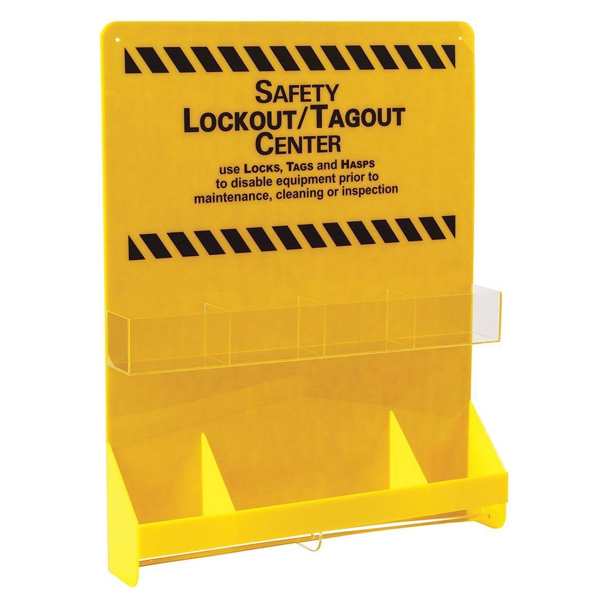 Large Yellow Lockout Board M887758
