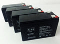 12V 9Ah Replacement Battery (Terminal T2) (4 Pack) I275