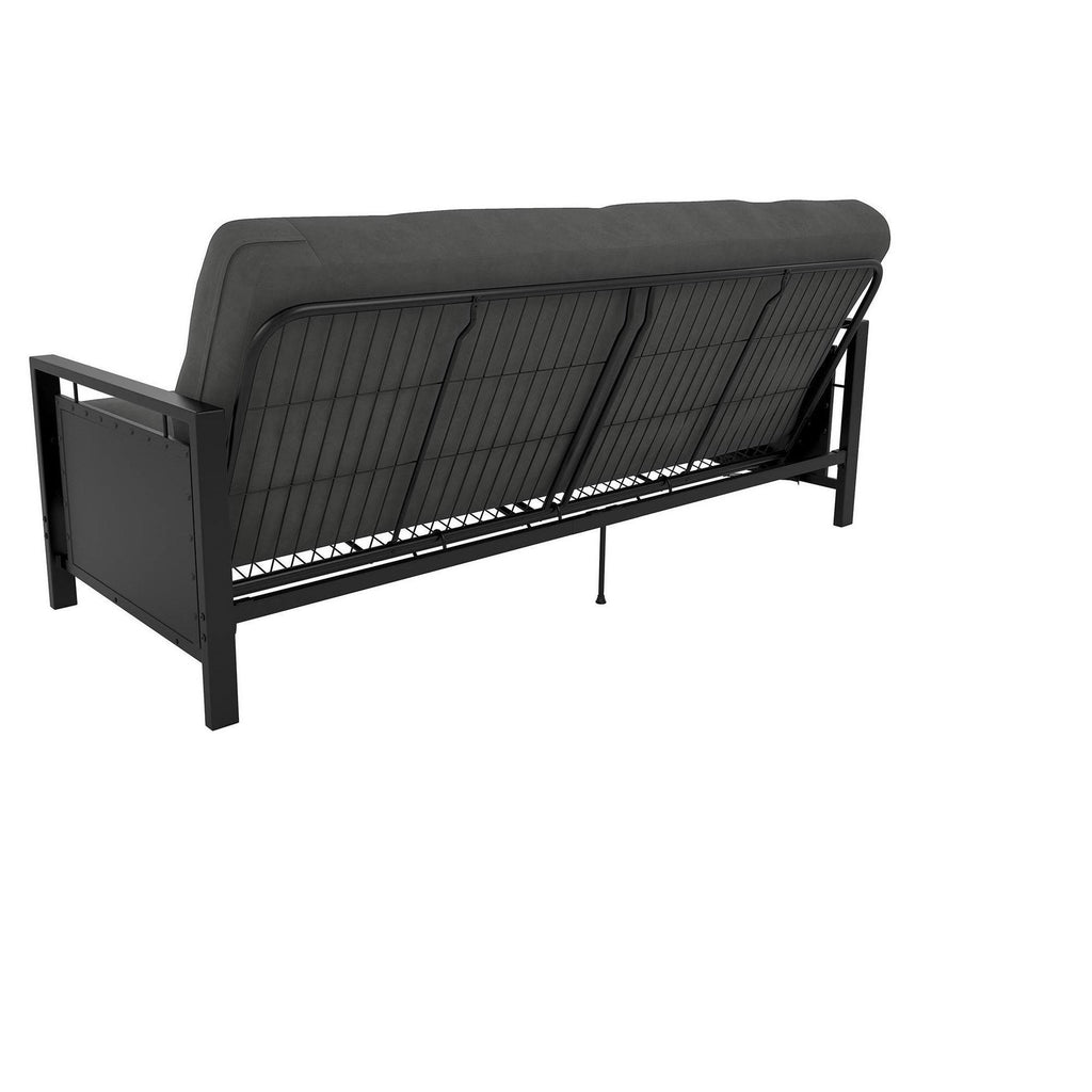 Black Metal Futon Frame T591