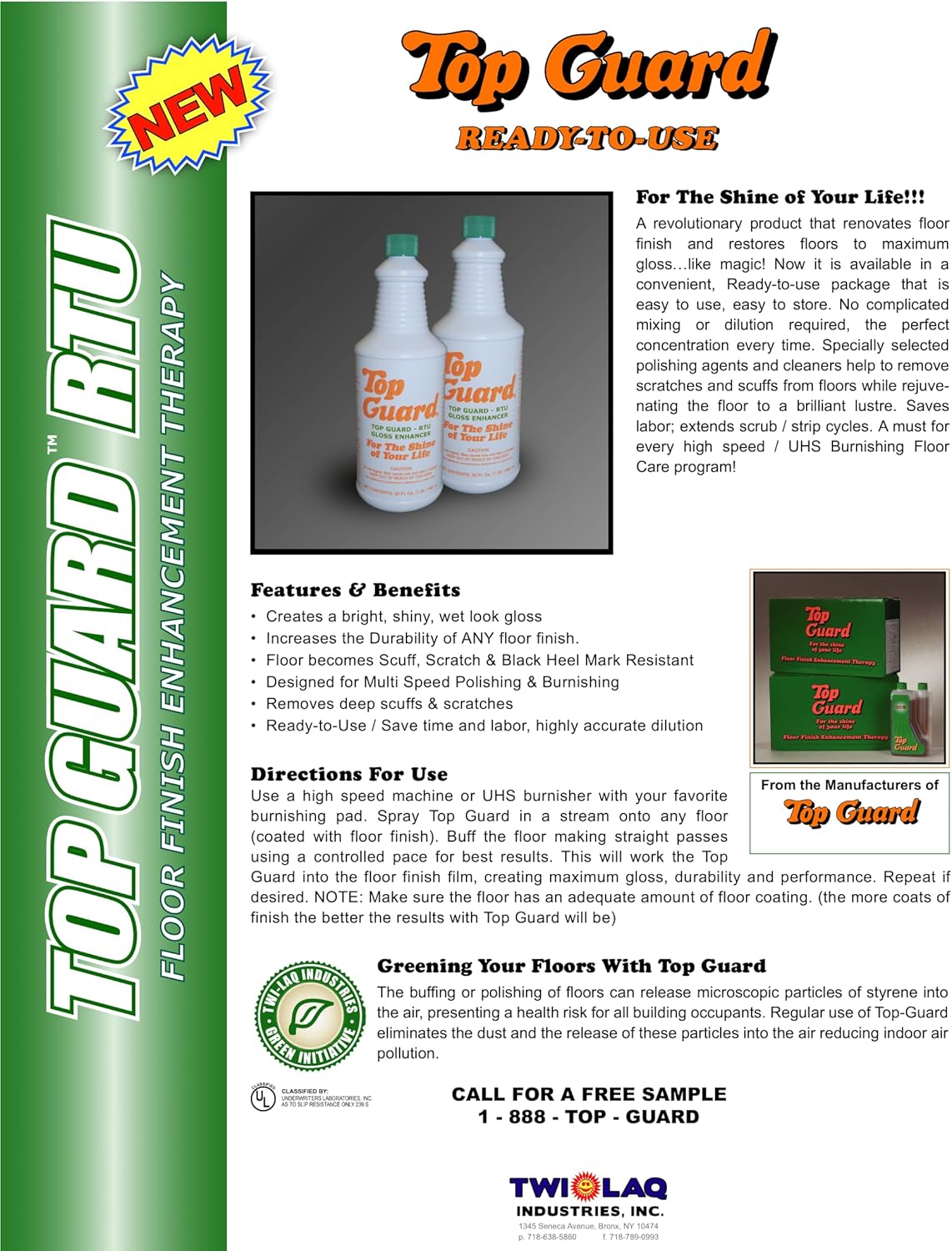 12x1Quart Floor Finish Y353205