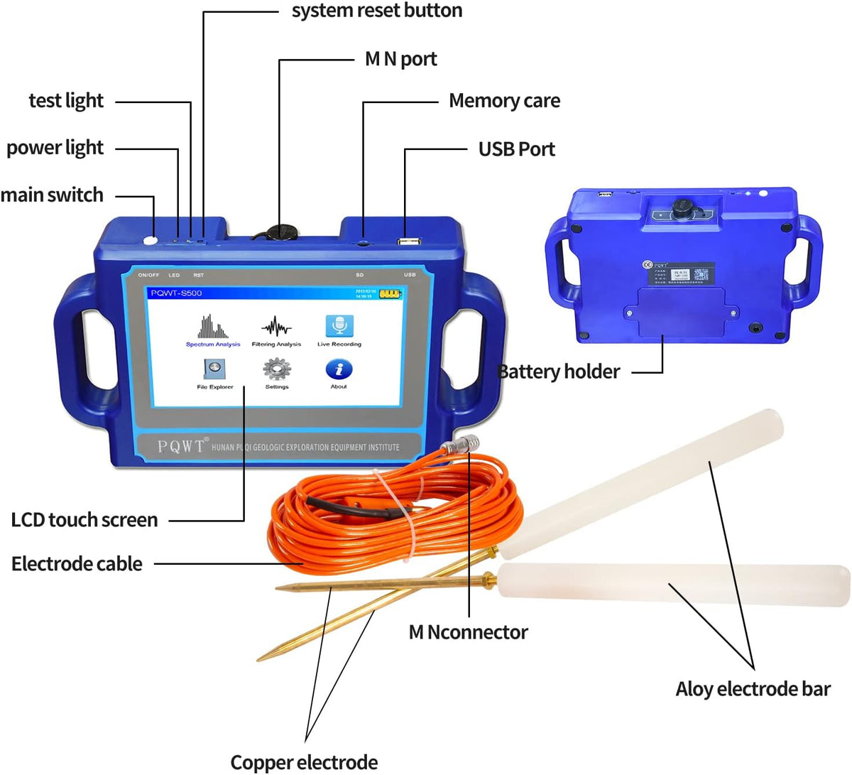 Groundwater Detector 100M/150M/300M/500M Y56131