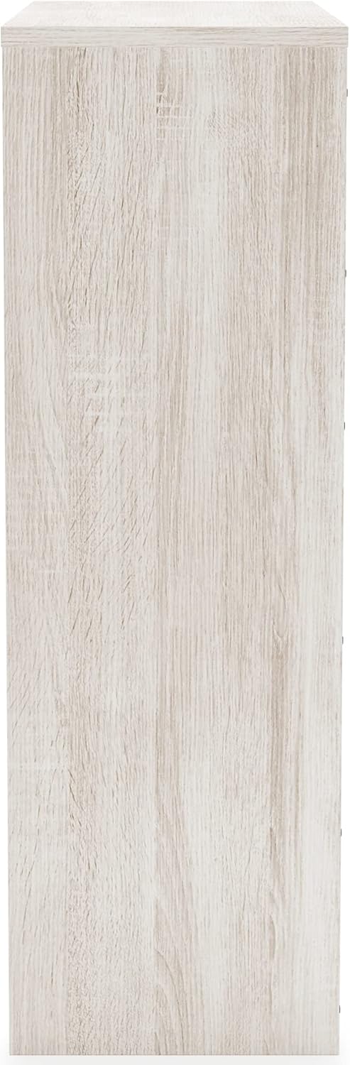 Whitewash 2 Shelves Bookcase D4466
