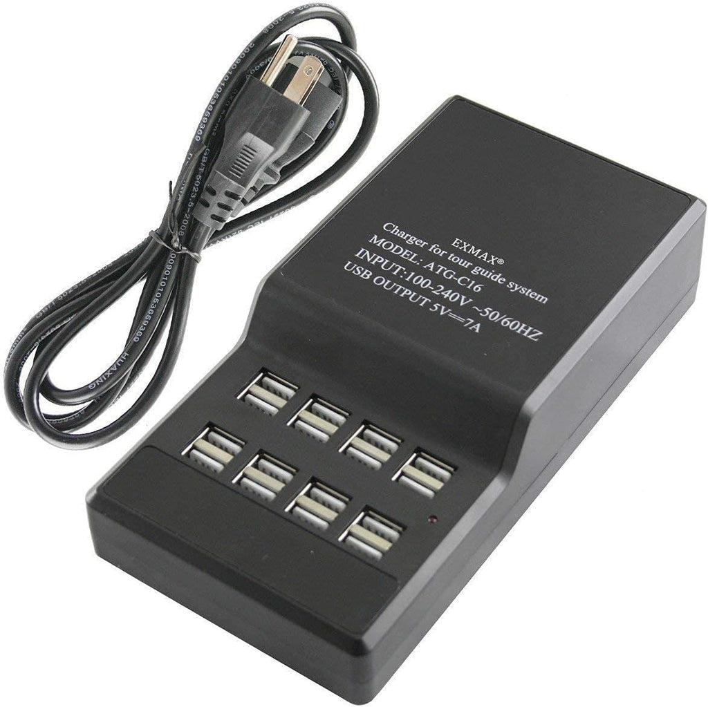 1 Transmitter 15 Receivers Wireless Tour Guide System with Charge Station D47342