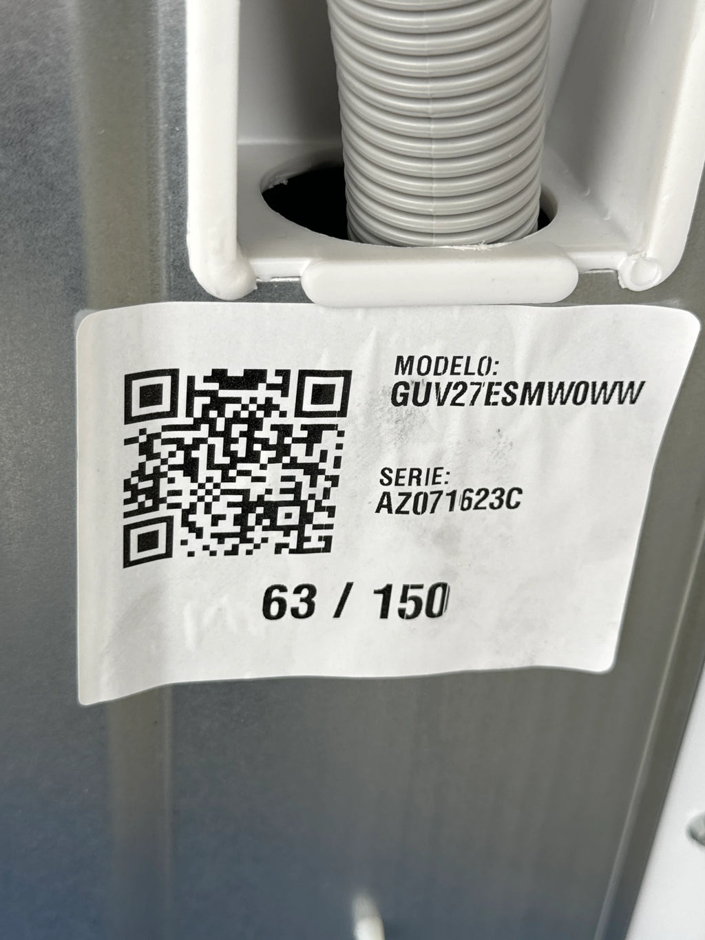 3.8 cu. ft. Washer 5.9 cu. ft. Electric Dryer Combo White U179