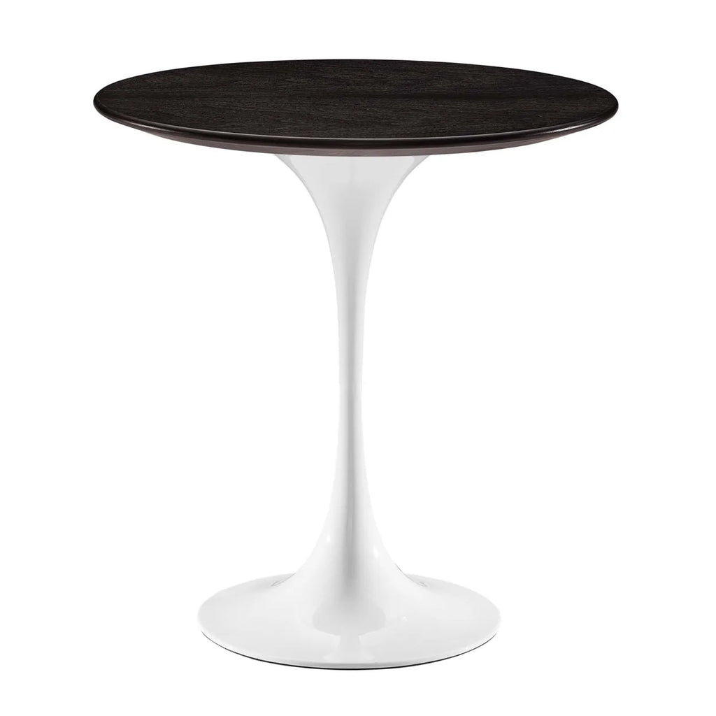 20" Round Side Table White Walnut Q703479