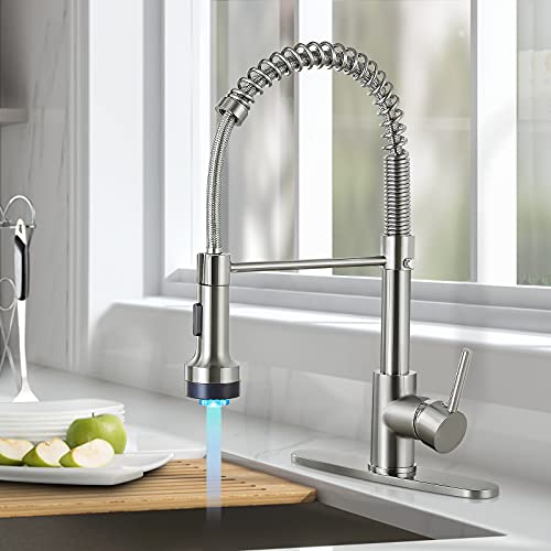 Matte Black Pull Down Sprayer Kitchen Faucet E773
