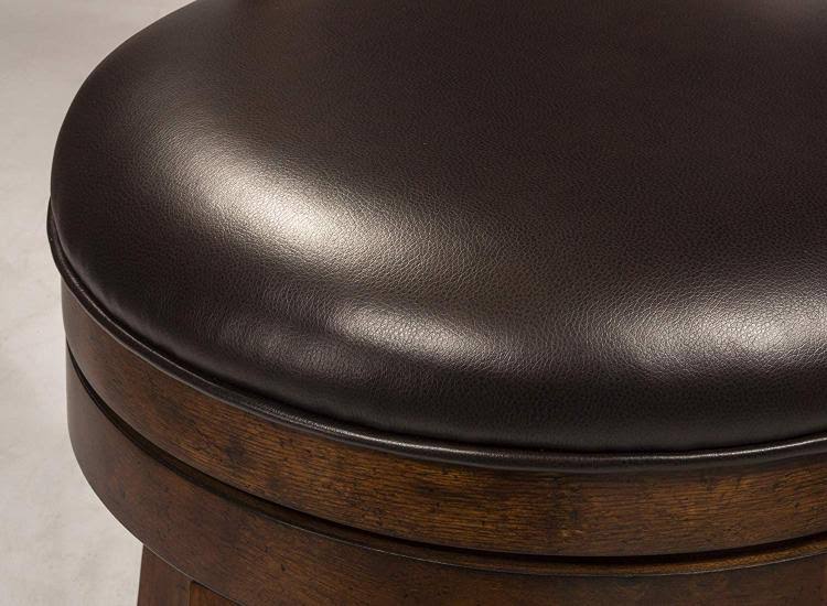 Swivel Counter Stool, Medium Brown Cherry K316281