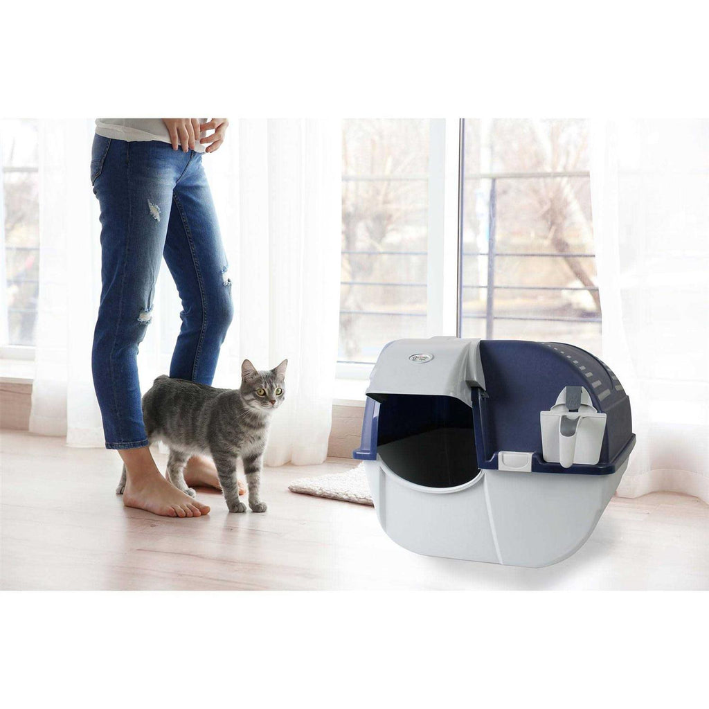 Self Cleaning Litter Box and 100 Bags N167077