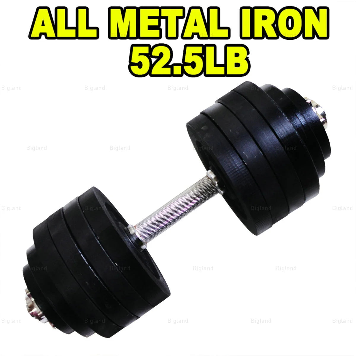 52.5lb Adjustable Cast Iron Dumbbell K80061