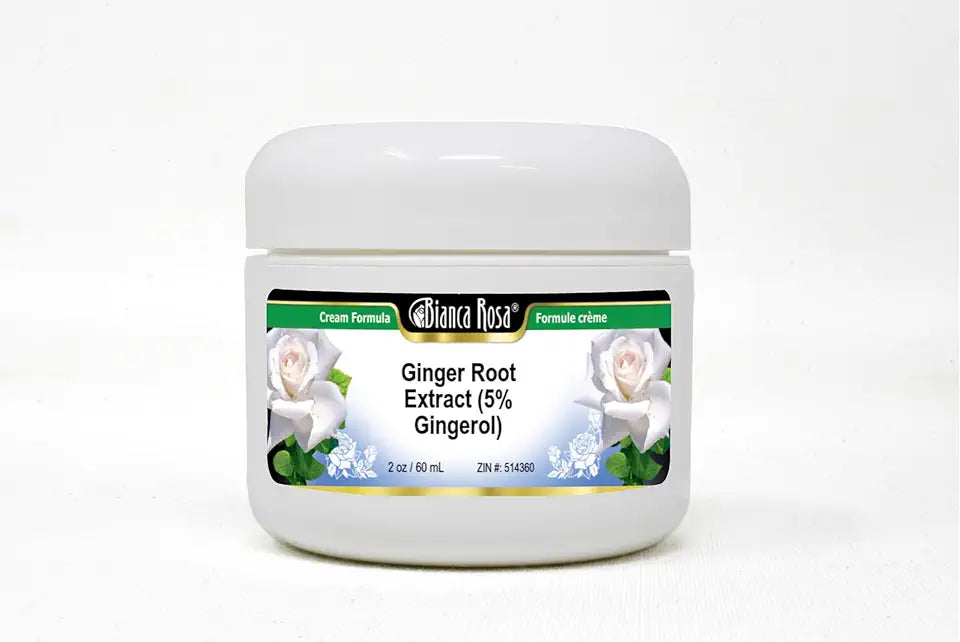 Ginger Root Extract 5% Gingerol Cream 2 oz 2 Pack B8129