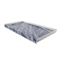Single Threshold Shower Base with Left Hand Drain W1198