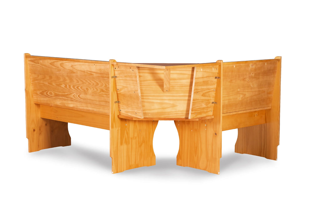 Corner Dining Breakfast Nook with Storage, Seats 4 B1414