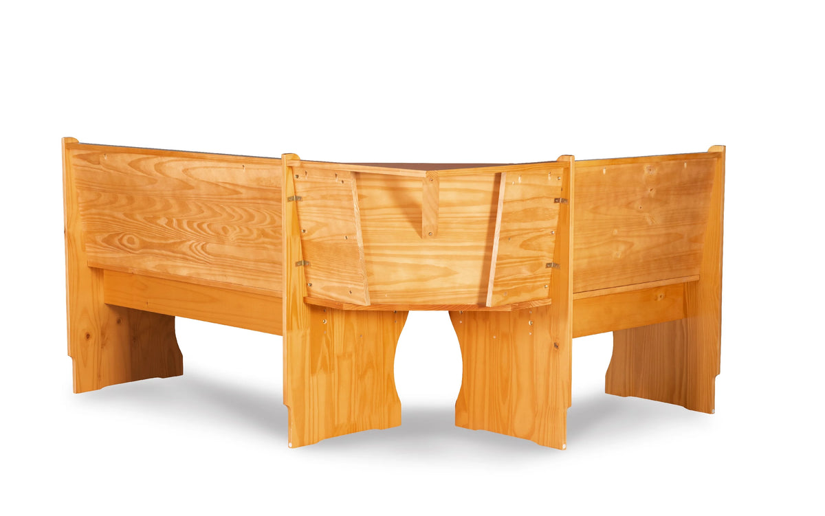 Corner Dining Breakfast Nook with Storage, Seats 4 B1414