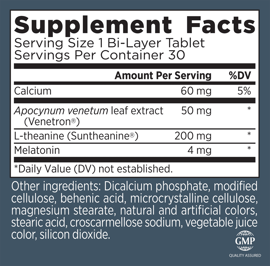 Time Release Melatonin With L-Theanine & Venetron Z724