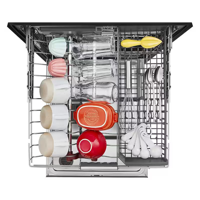 Black Stainless Built-in Dishwasher with Stainless Steel Tub U4689