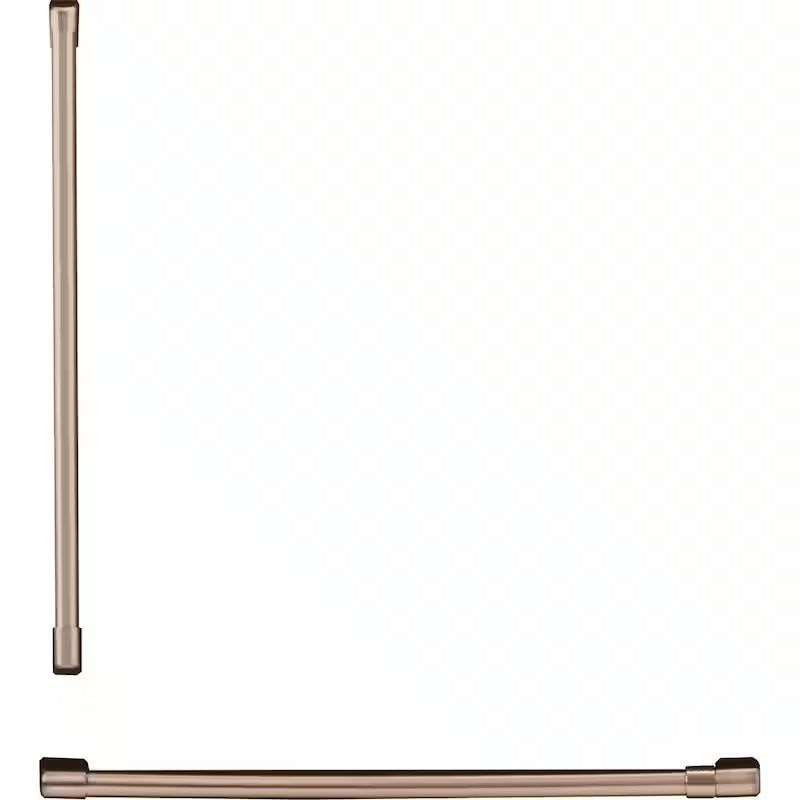 Bottom Freezer Refrigerator Handle Kit in Brushed Copper D379