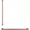 Bottom Freezer Refrigerator Handle Kit in Brushed Copper D379