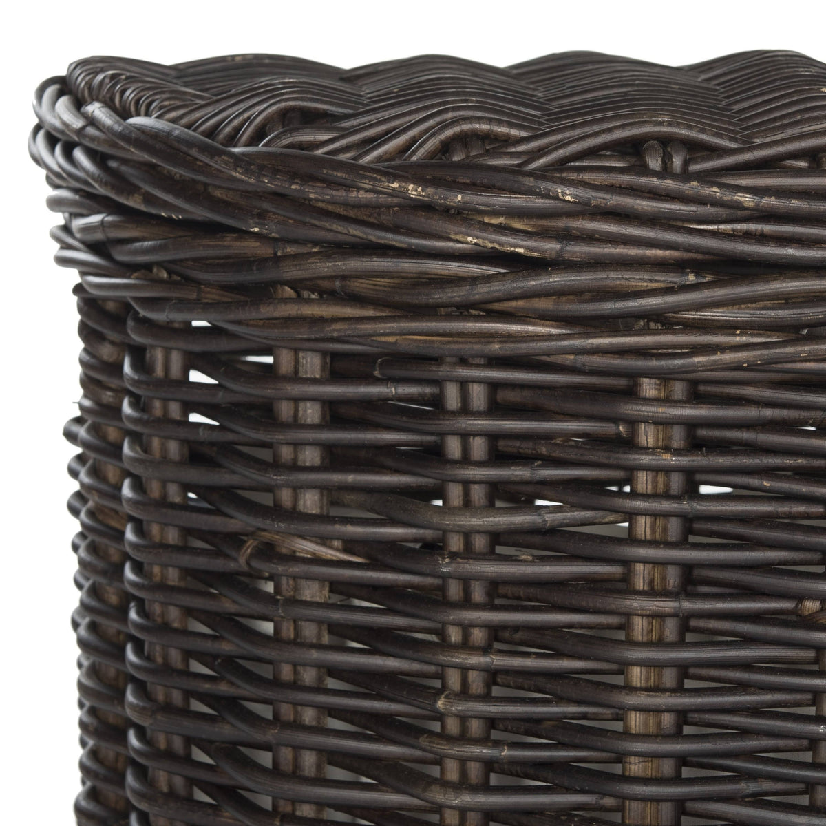 Brown Wicker Hamper U7491