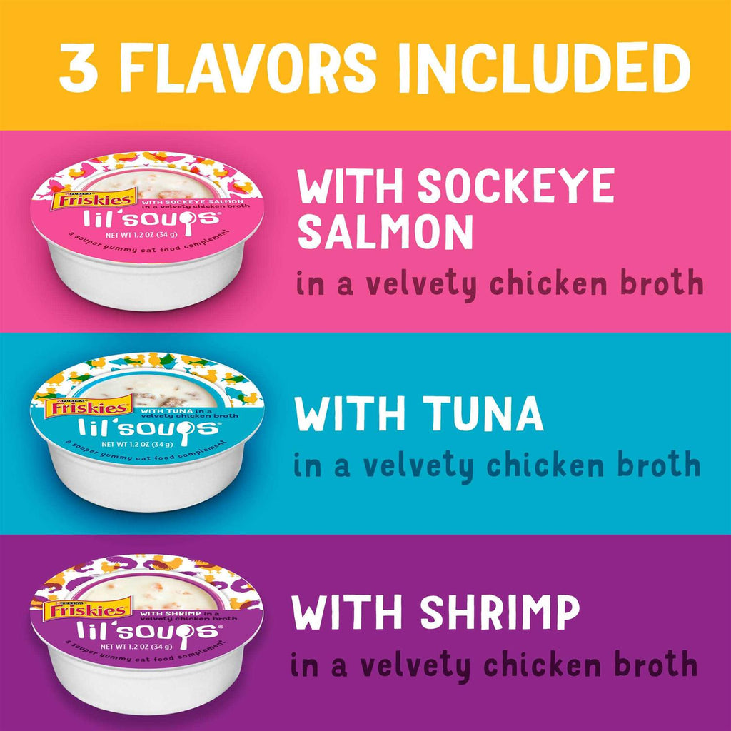 Grain Free Wet Cat Food Variety Pack with Salmon Tuna or Shrimp Z5553