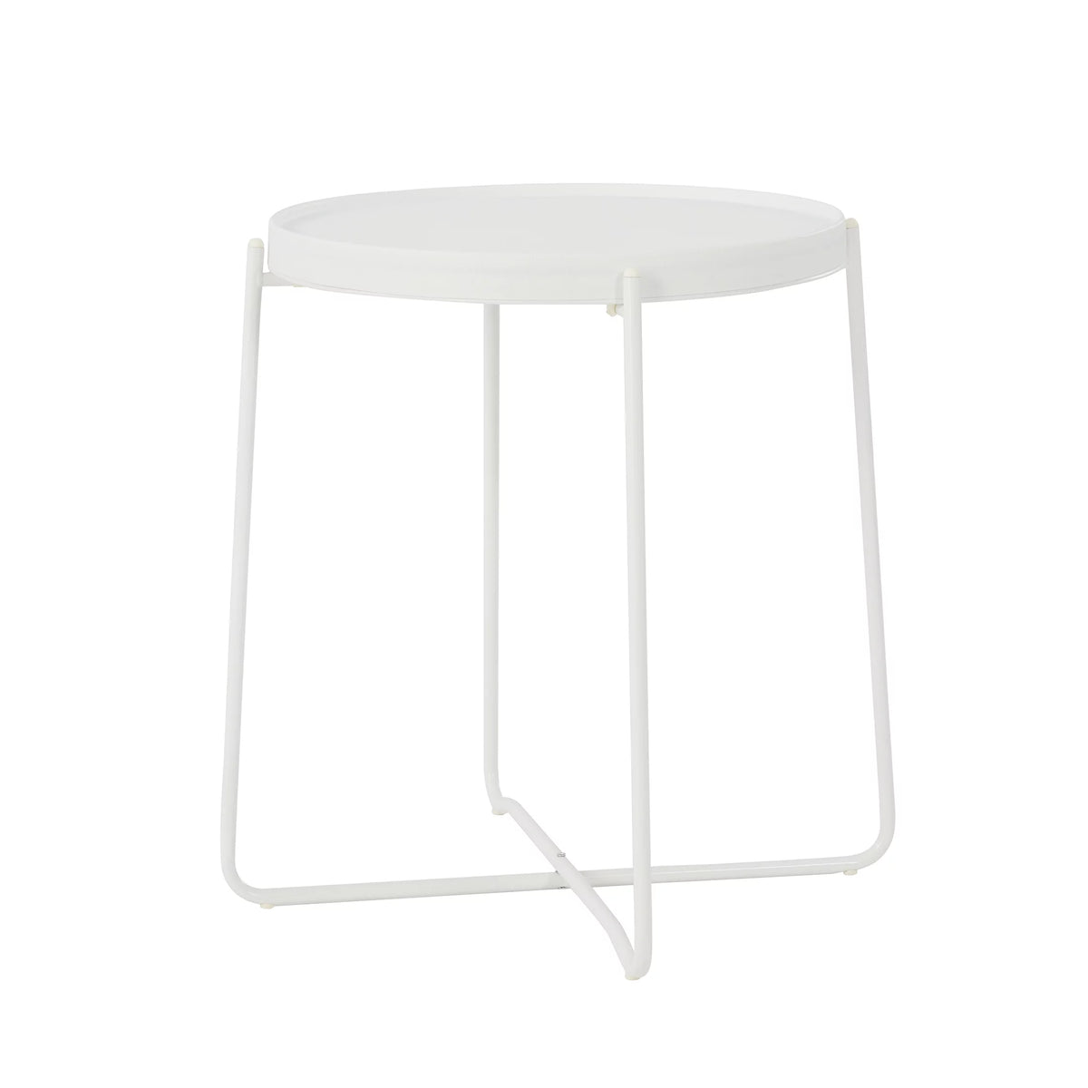 Foldable Round Side Table S96450