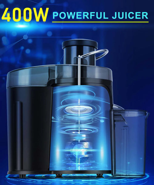 2-Speed 400W Centrifugal Juicer with 3" Feed Chute Q6605