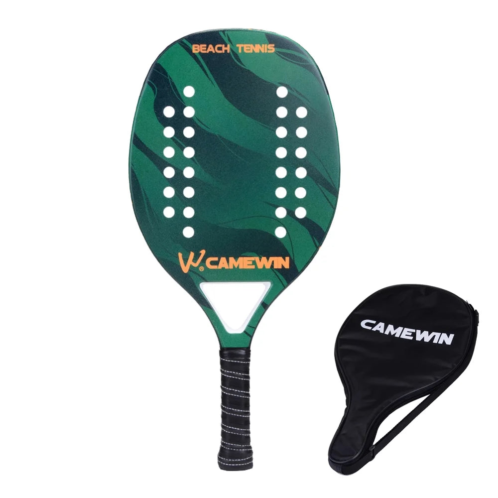 Carbon Fiber Beach Tennis Paddle Racket with Cover Bag Q2550