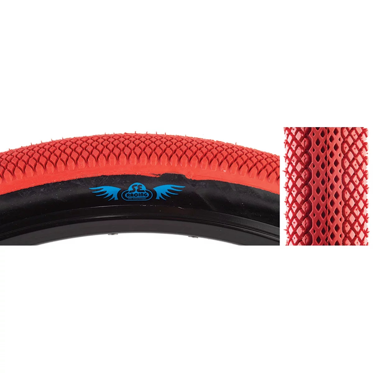 29 x 2.1 Red/Black Bicycle Tire Z9710