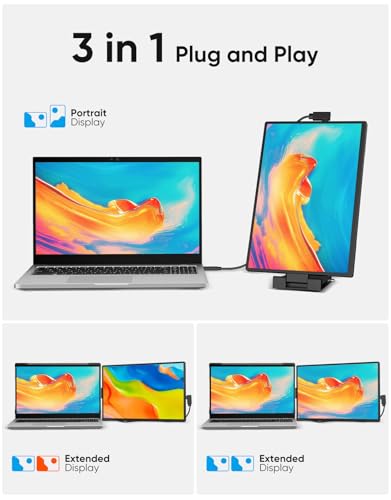 14" FHD 1200P IPS External Portable Monitor Z9940